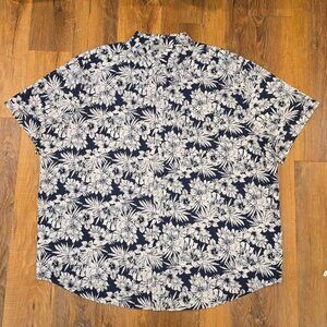 FALLS CREEK Men’s Button Down Hawaiian Camp Shirt (Size XXXL)